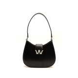 Pink Half Moon Underarm Shoulder Bag