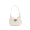 White Half Moon Underarm Shoulder Bag