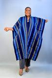 Jubilee Blue Kimono — London — Luxury African Kimono, Fast Local Pickup