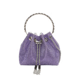 Yellow Rhinestone Purses