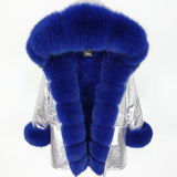 Phatbird Luxe Fox Fur Collar Parka