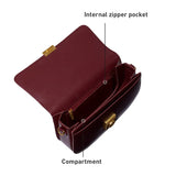 Fashionable Leather Shoulder Messenger Handbag