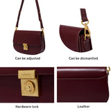 Fashionable Leather Shoulder Messenger Handbag