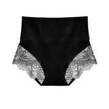 Cotton High Waist Lace Underwear Tummy tuck