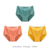 3-pieces Seamless ladies’ cotton Briefs