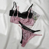 PHATBIRD LACE BRA & UNDERWEAR SET