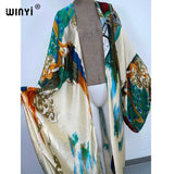 Afro Boho Batwing Kimono Maxi Holiday
