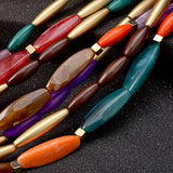 Vibrant Cascade Phatbird Necklace Set