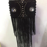 Phatbird India Luxe Gold Tassel Clutch