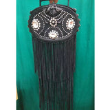 Phatbird Indian Elegance Gold Tassel Clutch