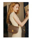 Fashionable Leather Shoulder Messenger Handbag