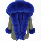 Phatbird Luxe Fox Fur Collar Parka