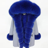 Phatbird Luxe Fox Fur Collar Parka