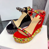 Phatbird Espadrille Wedge High Platform Sandals