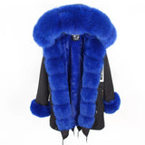 Phatbird Luxe Fox Fur Collar Parka