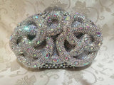 Pink Crystal Clutch