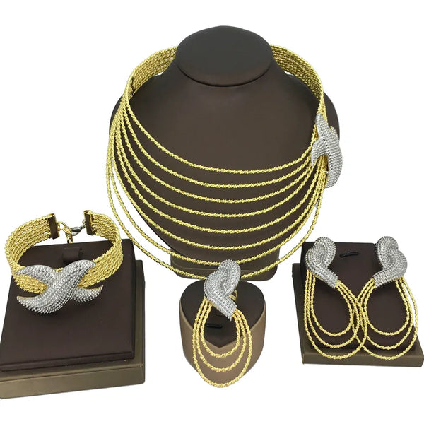 Phatbird Brazilian Wedding Bridal Party Jewelry Set