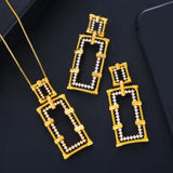 Phatbird Precious Luxury Jewelry Set Earrings Necklace Bangle Ring