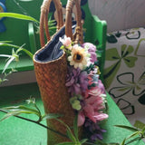 Flower Woven bag