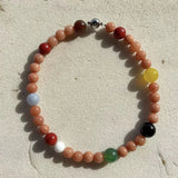 Phatbird Creative Fashion Women Horse Coin Pendant Charm Necklace Handmade Rope Knot Malachite