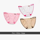 3-Piece Triangle low Waist underwear