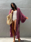 Tie-Dye Kimono Beachwear