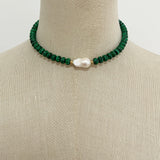 Phatbird Creative Fashion Women Horse Coin Pendant Charm Necklace Handmade Rope Knot Malachite