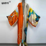 Afro Boho Batwing Kimono Maxi Holiday