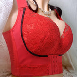 Front button wireless bra