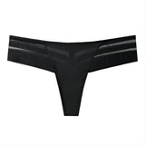 Leopard Print Lace Panties Soft Transparent G-string