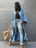 Tie-Dye Kimono Beachwear