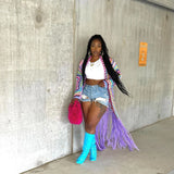 Crotchet Tassel Boho Beachwear Cover