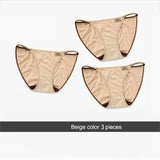 3-Piece Triangle low Waist underwear