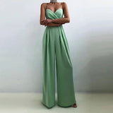 Phatbird Casual Wide Leg Long Jumpsuit Female 2025