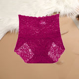 Stretchy French Cut High-Rise Women’s Lace Panties/ Briefs Breathable Lingerie