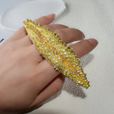 Exaggerated Lips Shaped Ring with Adjustment