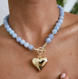 Phatbird Creative Fashion Women Horse Coin Pendant Charm Necklace Handmade Rope Knot Malachite