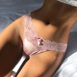 Bow Panties Low-Waist Briefs