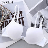 Multi Backless Plunge Half Cup Push Up Bras