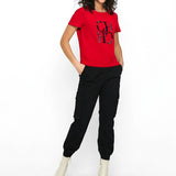 Phatbird Women's T-shirt 2025 New Hand Embroidered Heavy Industry