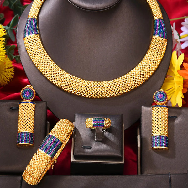 PHATBIRD STATEMENTS ETHNIC JEWELLERY SET