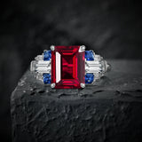 Sapphire Emerald Paraiba Tourmaline Citrine Gemstone Rings