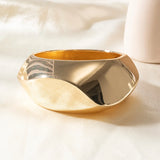 Phatbird Vintage Resin Triangle Design Wide Bangle Bracelets
