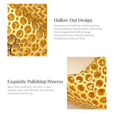 Phatbird Large Crown Shape Rings Hollow Out Copper Ring