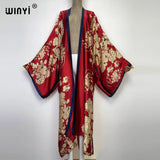 Afro Boho Batwing Kimono Maxi Holiday