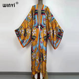 Afro Boho Batwing Kimono Maxi Holiday