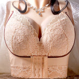 Front button wireless bra