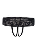 LACE G-STRING OPEN CROTCH