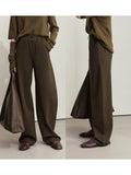 Smart Classic Drawstring Baggy Trousers