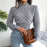 Phatbird Allure Hollow-Knit Crop Jumper